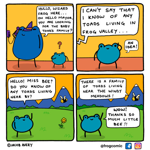 The baby toad arc -  (part &frac12;)I am trying to catch up to the current  Frog comic posts, so pos