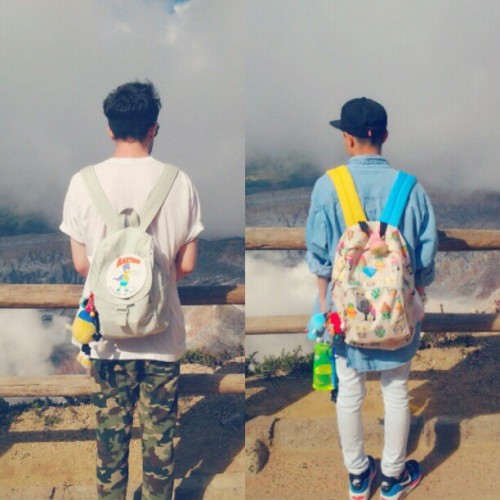 mountcoronet:♡ & ✰me & daniel today :>