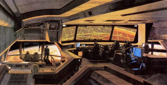 whatevernatureis: You know that sort of technological/sci-fi aesthetic that was most prevalent in the late ‘80s to the mid-’90s that used a lot of grey to beige colors and angular shapes with heavily rounded edges and corners? Syd Mead was certainly