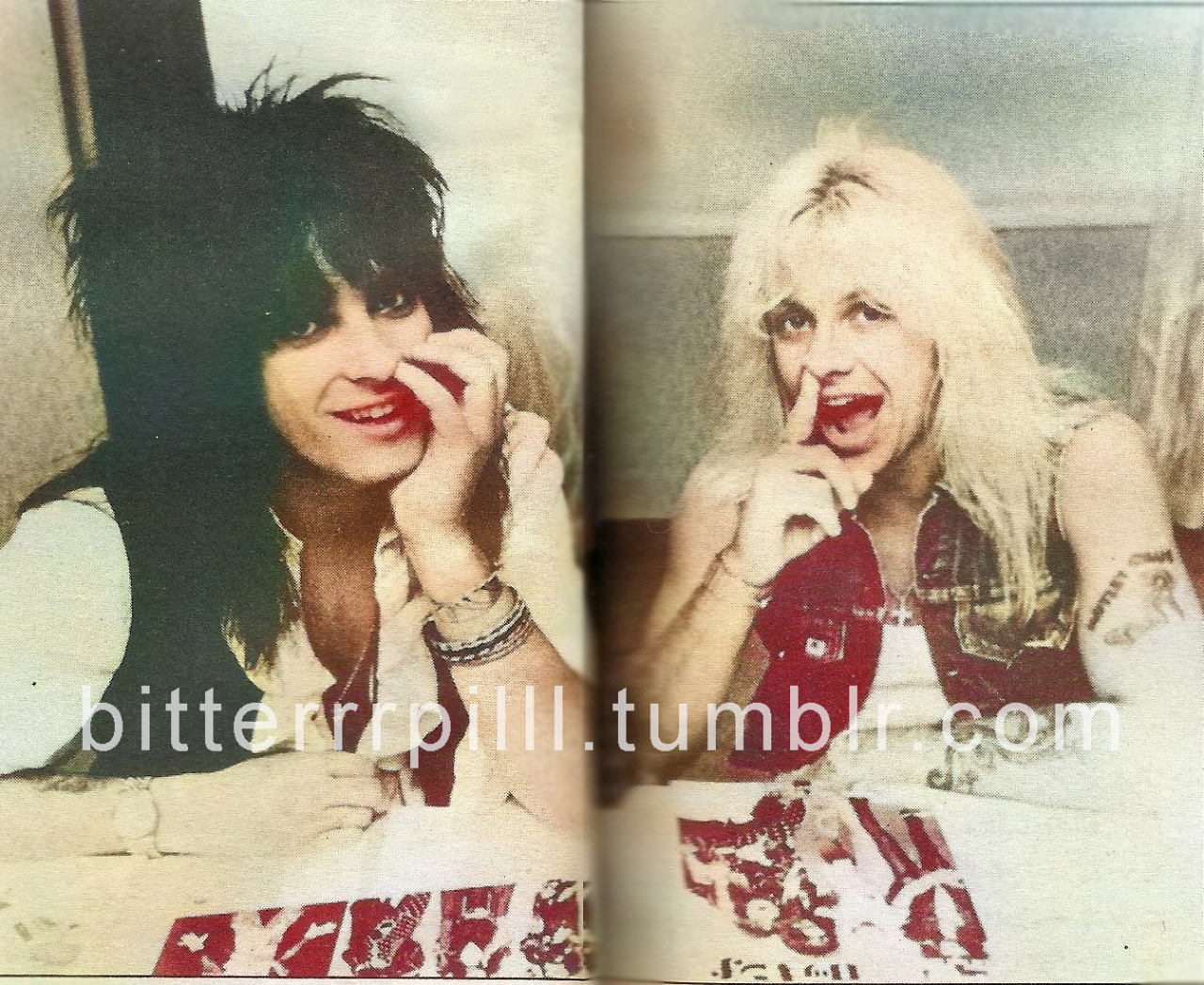 They are meant to be #Vinikki#Nikki Sixx#Vince Neil#Motley Crue