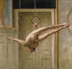 privatecabinetstuff:   Eugéne Jansson  Ring Gymnast No. 2 (1912)Michigan - Detroit Institute of Arts