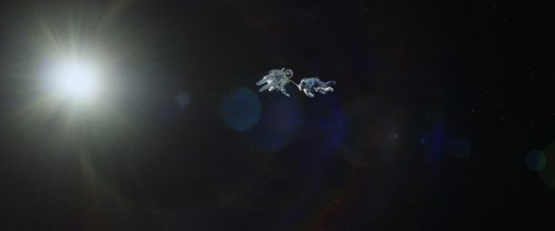 cinematographycaps:  Gravity (2013)  Directed by Alfonso Cuarón Cinematography by Emmanu