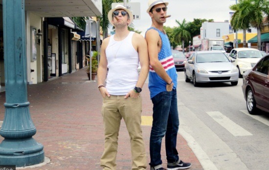 max-josephs:  Max and Nev in Miami 