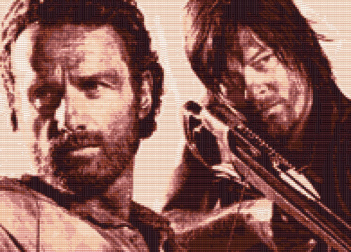 The Walking Dead - Cross Stitch PatternsAvailable on Etsy:www.etsy.com/shop/CrossStitchTreas