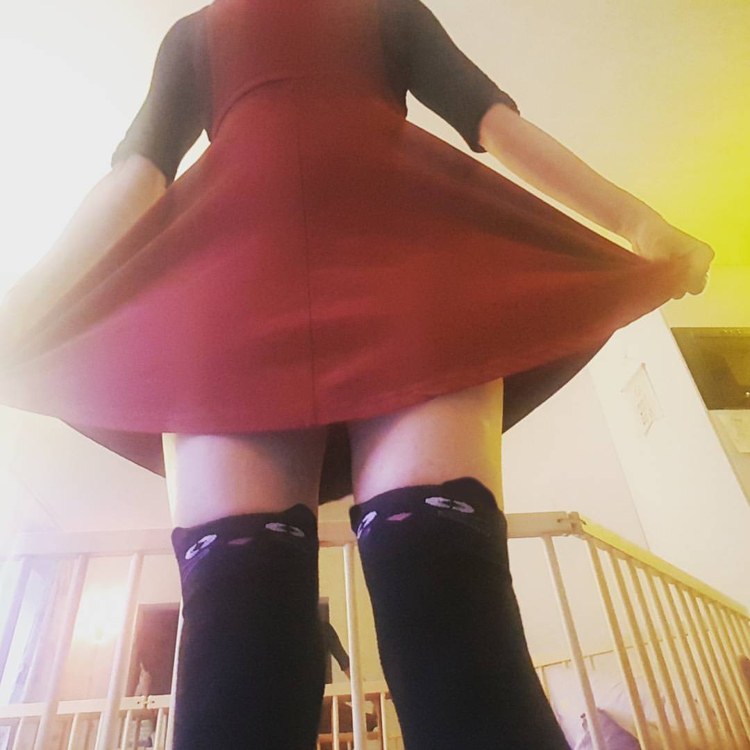 I got kitty cat stockings 