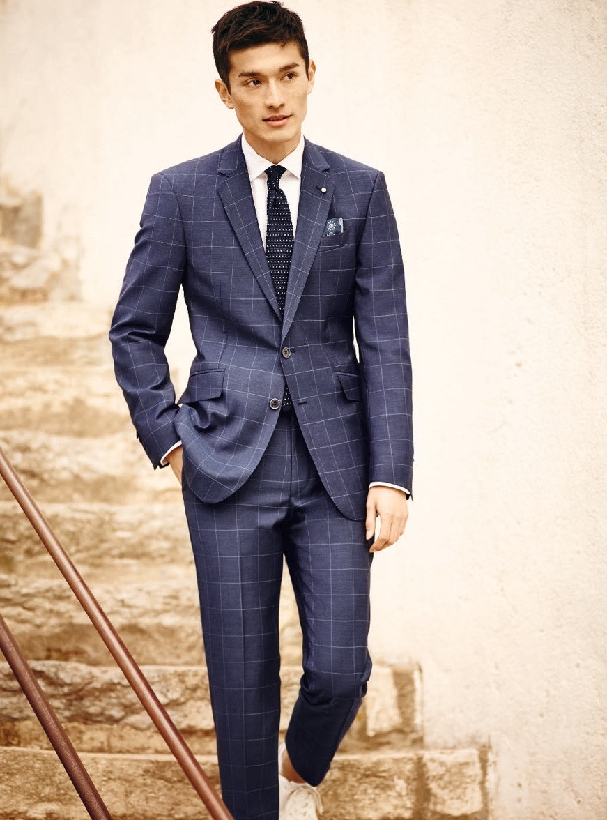 I Love Men In Suits — Windowpane suits.