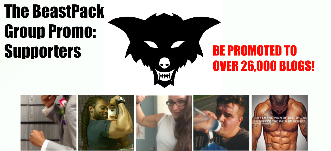 thebeastpack:                The BeastPack Group Promo to over 26K!!I call