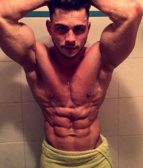 muscleworship808: HOT AND WET!