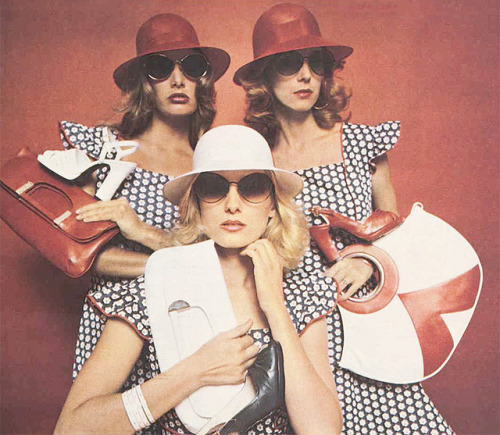 Year: 1974Model(s): * Photographer: * (The Australian Women’s Weekly)Designer(s): Faigen (handbags) 