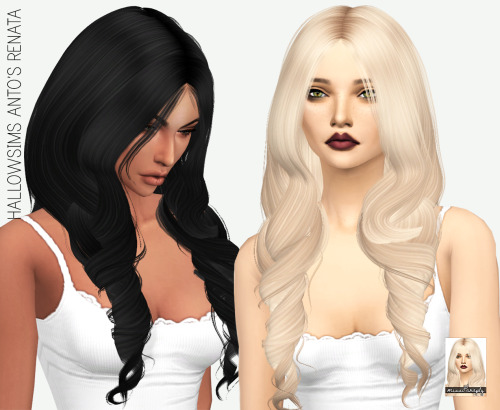 missparaply: [TS4] HALLOWSIMS ANTO’S RENATA: SOLIDS 64 colors Custom thumbnail Unnatural colo