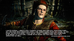 skyrimconfessionss:  “I hate Cicero.