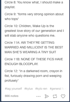 sn0ke-on-the-water:  fuck-you-kylo:  sn0ke-on-the-water:  So I saw this post on my dash… And thought, oh, this is funny… But then… I noticed… *number of the beast casually appears* *slow clap* Well done, Kylux fandom.  Oh god this is my post.