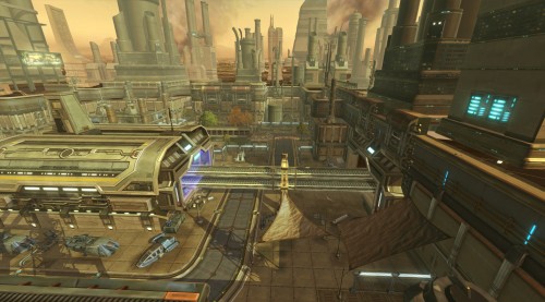 bioware-chronicles: Corellia, the Ravaged Metropolis Long distance screenies continued … 