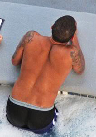 Chris Brown&rsquo;s ass.