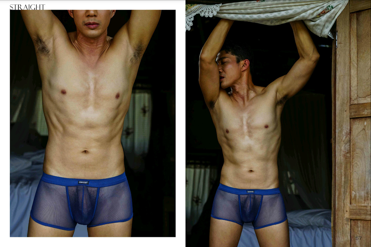 wes2men:    Aui Nampol is photographed for 3rd issue of Straight magazineIG : auinampol