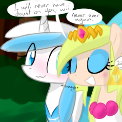 asktheconsoleponies:  Pony Prom arc with