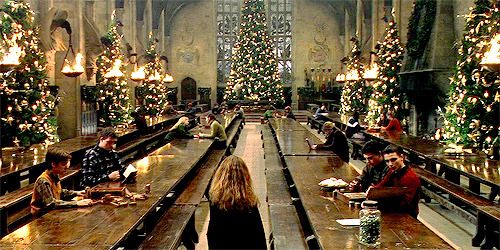 alwayssnapesaid:  Harry Potter films + Christmas 