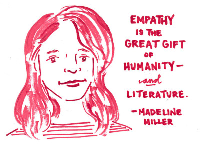 Madeline Miller at Shakespeare and Company, 4/2/18