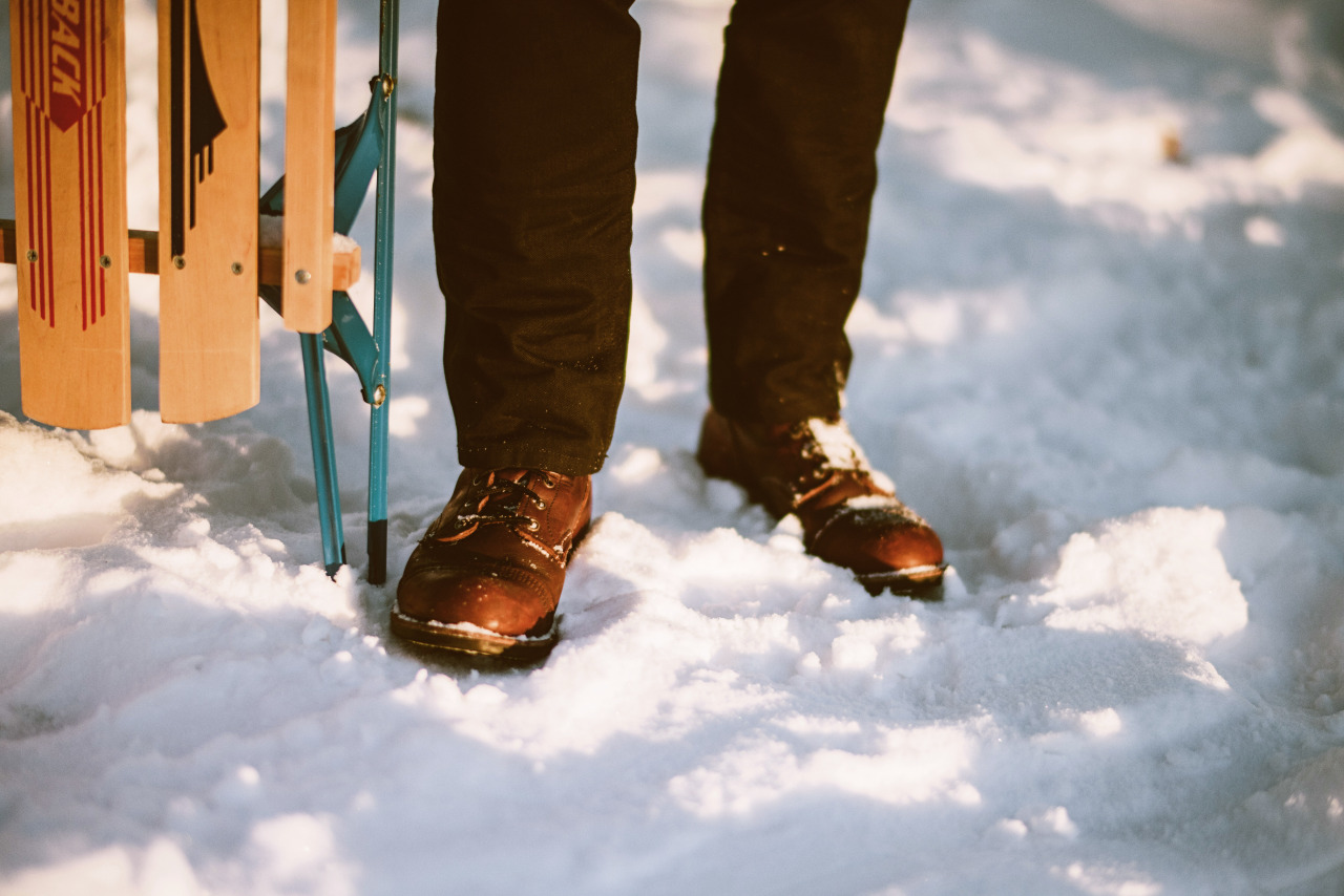 red wing iron ranger snow