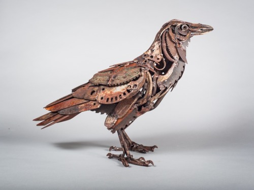 impistry:whiteantcrawls:steampunktendencies:Blade Raven by Harriet MeadOh, man–incredible!Ooooooo