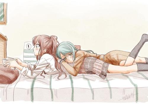 ✧･ﾟ: *✧ Wanting Her Attention ✧ *:･ﾟ✧♡ Characters ♡ : Lisa Imai ♥ Sayo Hikawa ♢ Anime ♢ : Ban