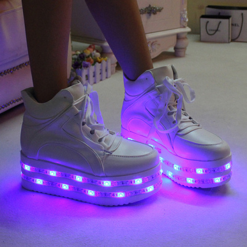 LED Light Platform Shoes - $82