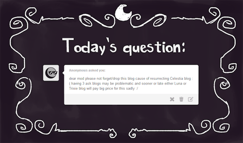 wolfnanaki:  fauxsquared:  luna-afterdark:  Don’t worry, this blog it’s not going anywhere.     YOU TWO I SWEAR YOU NEED TO STOP BEING AWESOME BOTH OF YOU  xD