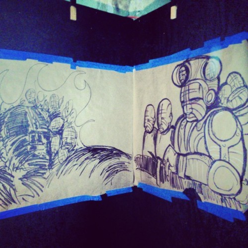 Full Size #arte #sharpie #butcherboard