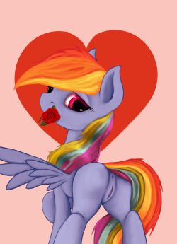 leyanor:  nsfw version of this: http://leyanor.deviantart.com/art/Happy-Hearts-And-Hooves-Day-434287455