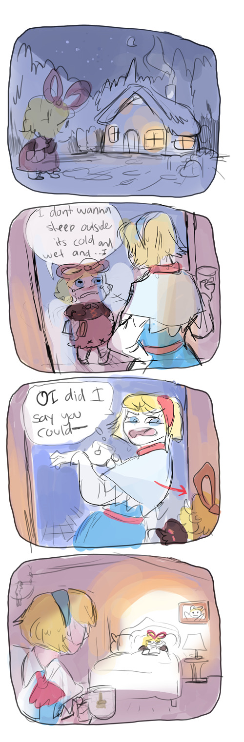 leafydragon:scrappy touhou doodles from awhile back. i just want zun to live forever 