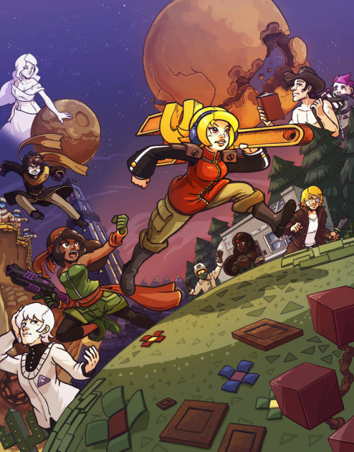 pehesse: Iconoclasts fanart Haven’t played it yet? Well, you should check it out!