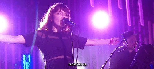 chvrchesgifs:  Clearest Blue
