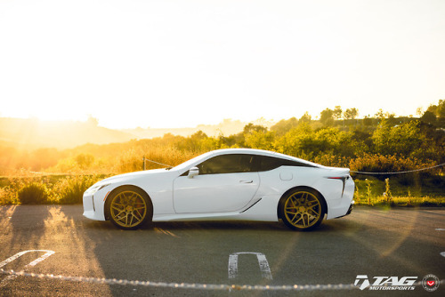 2018 Lexus LC 500 x Vossen Forged VPS-315TExecuted by Tag MotorSports