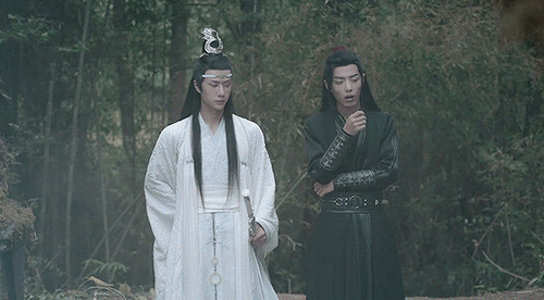 Wei Ying Doesnt Want Lan Zhan To Leave Him Behind.