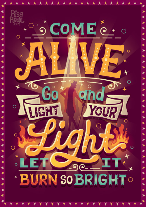 We’re Dreaming With Our Eyes Wide Open | The Greatest Showman Lyric Posters (5/?)