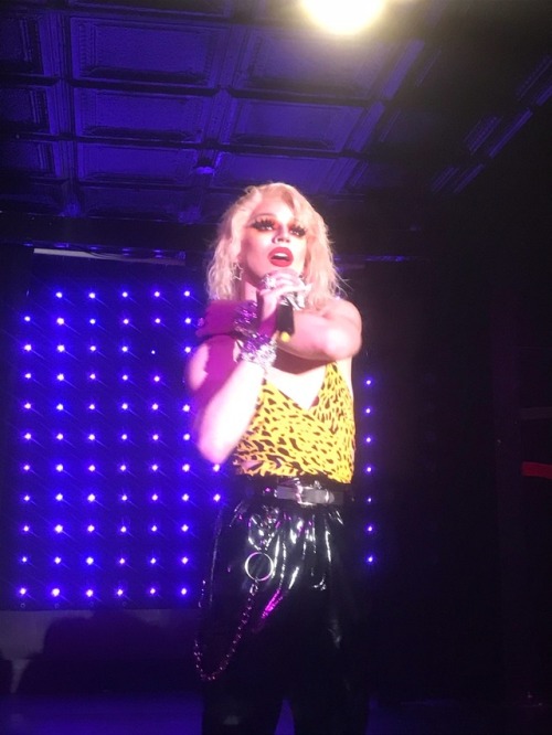 mythicalgatorade:The amazing Aquaria at the Werk the World After Party.