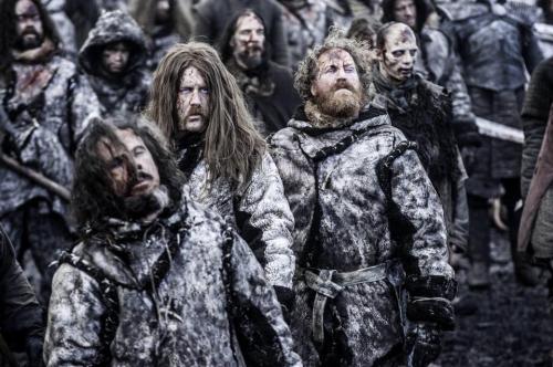 Fun Fact:  Bill Kelliher, Brent Hinds and Brann Dailor of the band Mastodon portrayed Wildlings turn