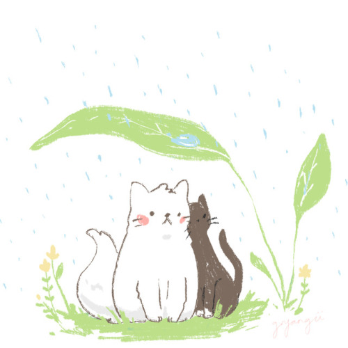 goyangiiart:Some summer rain to cool down would be nice.