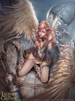 creaturesfromdreams:  angel Eriselle(regular version) by yuchenghong —-x—-  More: | Angels | Random |CfD Amazon.com Store|
