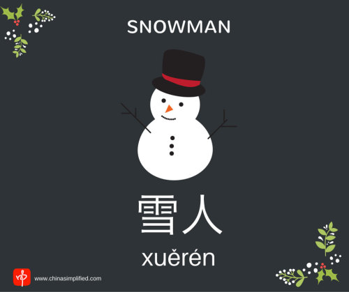 Who’s excited for Christmas? Here are some Christmas-themed words for you to learn!
