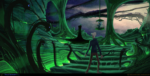 Rise of The Guardians, early concept art.