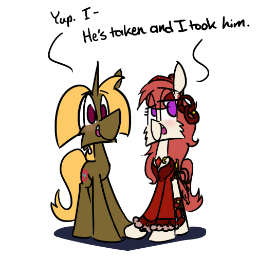 askbutdonthug:[141 questions remain] I’m quite taken with my taker, and have taken to her quite well.x3