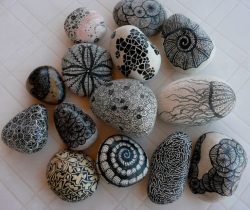 soyacide:  Sharpie & some stones.