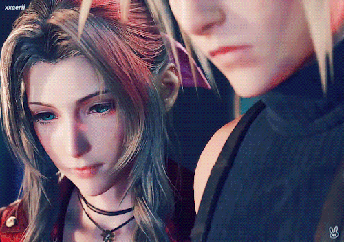 FINAL FANTASY VII REBIRTH (2024) Cloud And Aerith Gondola Couple Time Gold Saucer