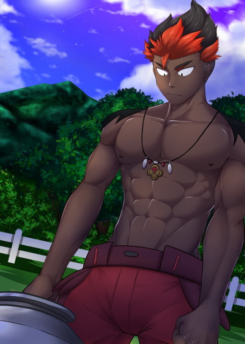 tofuboy:  Kaki from Pokemon Sun & Moon