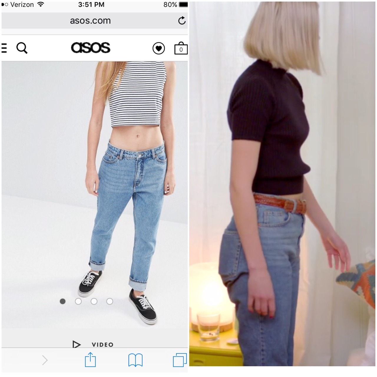 kimomo mom jeans