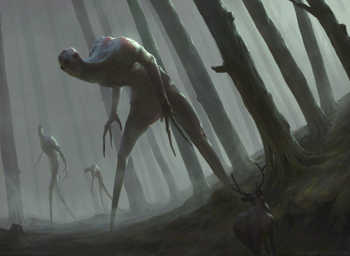 Forest Walkers  Jesse Keisala www.artstation.com/artwork/lZPkJ