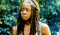 thewalkingdead:  steorie:  I was gone for a long time. But then Andrea brought me back. Your dad brought me back. You did.    Michonne understands.    