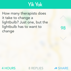 yikyakapp:  Wanna see more funny stuff? Get