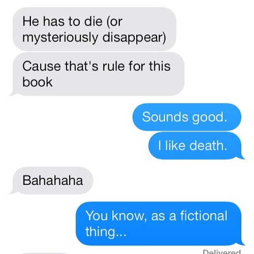 Today in Texts From My Author… #amwriting @narniamum